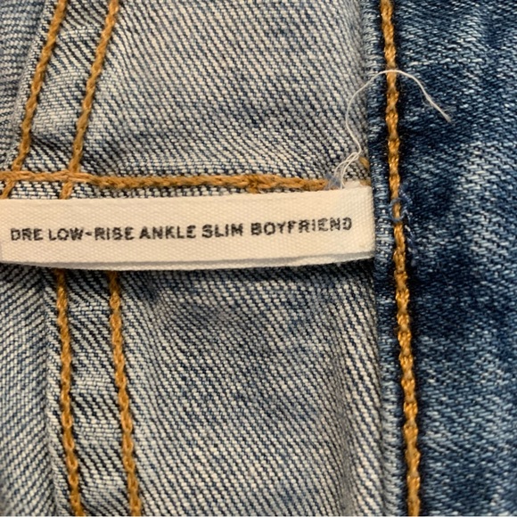 rag & bone Dre Low-Rise Ankle Slim Boyfriend Jeans - Picture 6 of 10